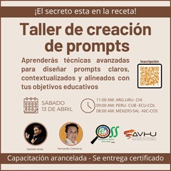 Conversatorio Virtual "Metaverso e IAs en la educación"
